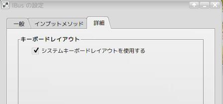 ibus-1.2.0.20090904 設定画面
